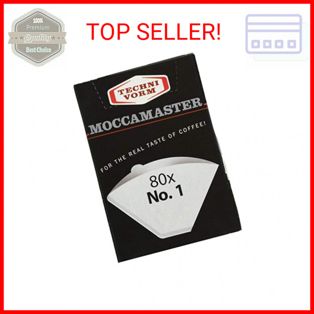 Technivorm Moccamaster 85090 Cup-One Paper Filters, 80 count, White gallery