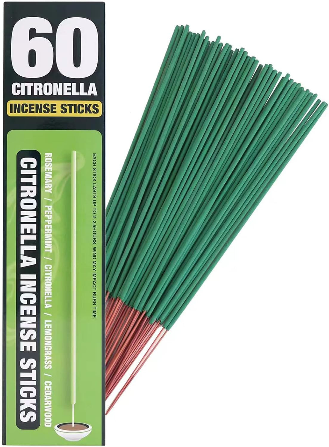 Citronella Incense Sticks 60 Pieces per Box - Outdoor Citronella Incense Sticks gallery
