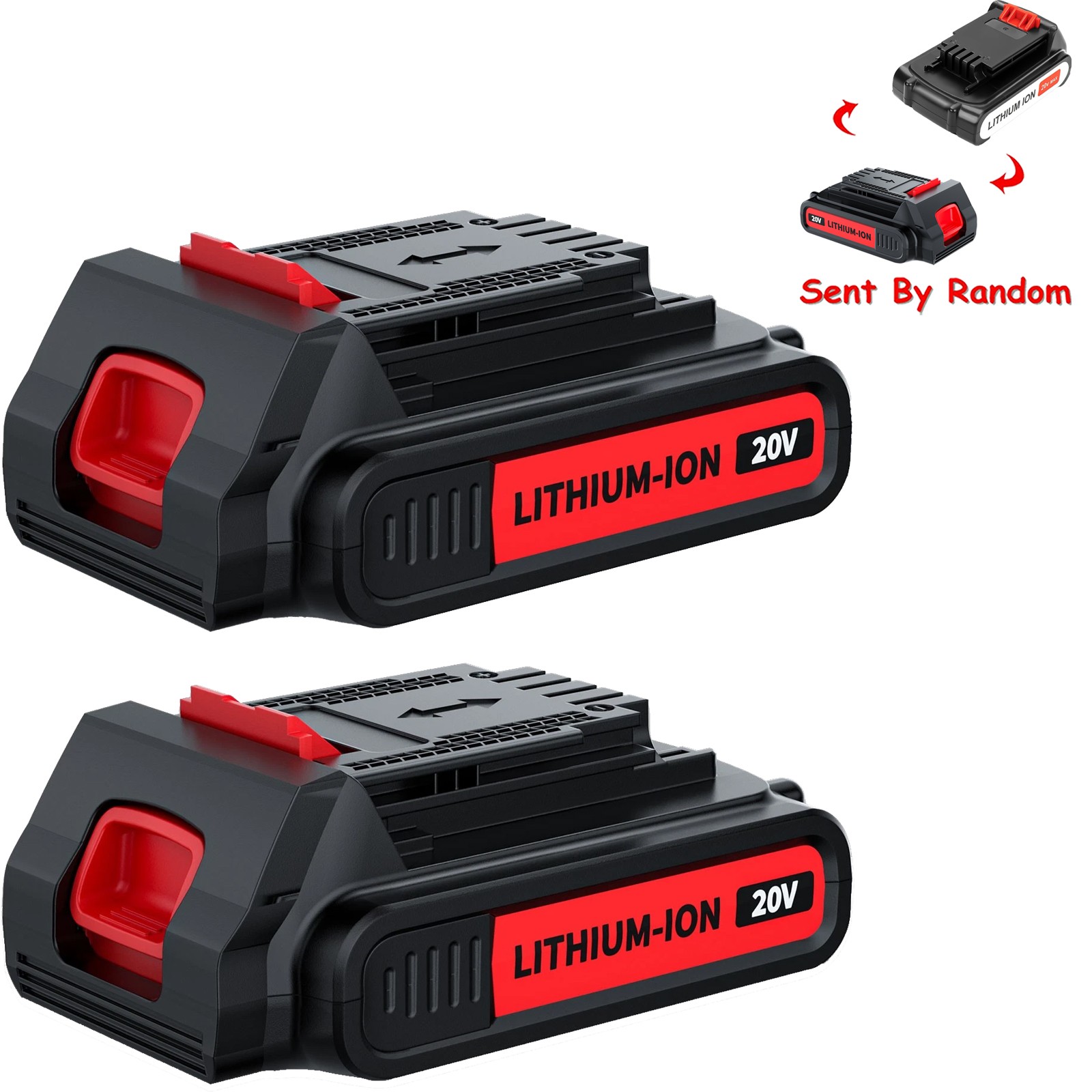 2X 6.0Ah 20Volt LB2X4020 Battery FOR Black&Decker 20V MAX Lithium LBXR20 LBX20 gallery
