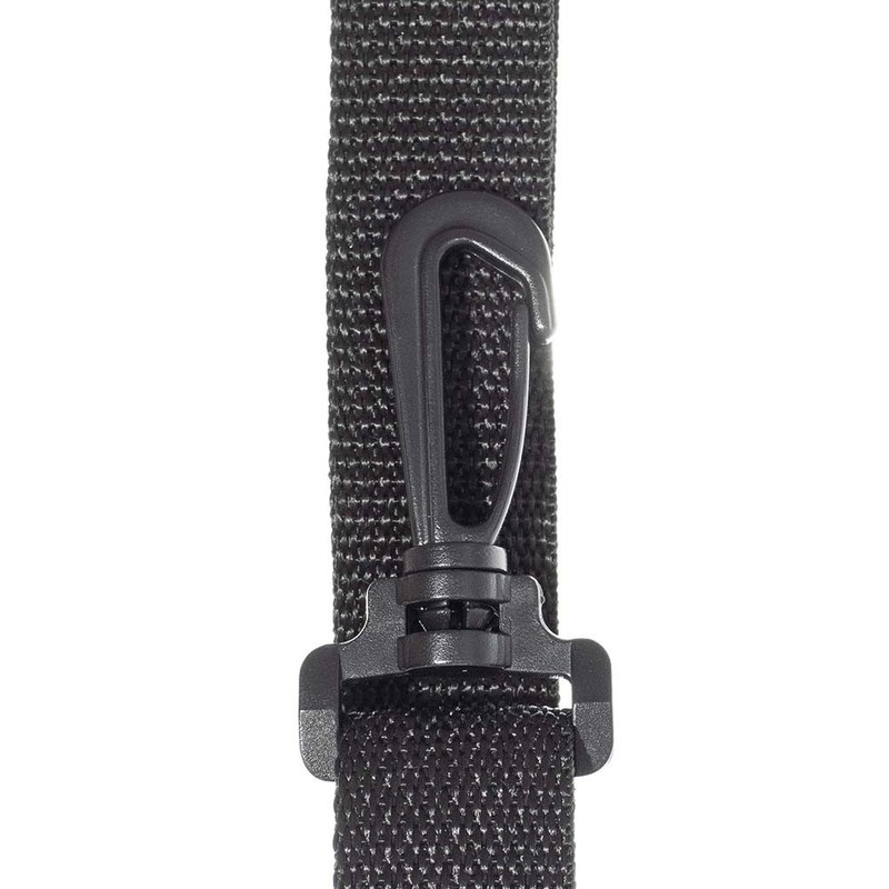 Black Plastic Swivel Snap Hook by Paracord Planet - For 1 Inch Webbing & Straps gallery