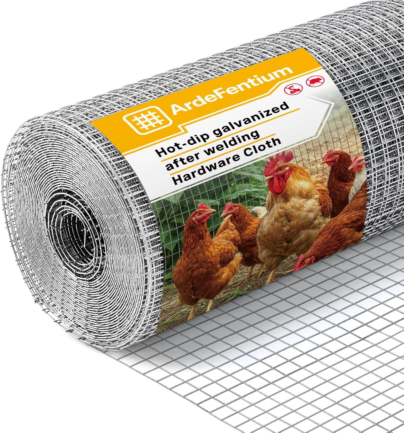 8In X 25Ft Hardware Cloth Chicken Wire - 1/4 Inch 23 Gauge Hot Dipped Galvanized gallery