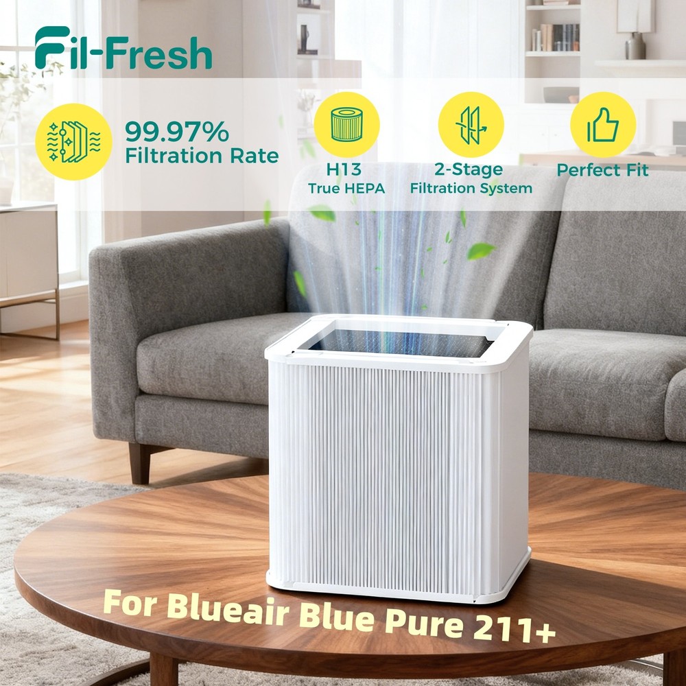 1-Pack 211+ Filter Replacement Compatible with Blue Pure 211+ Air Purifier US