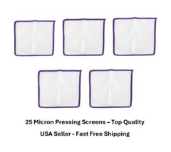 25 Micron Pressing Screen 8″x8″ for Bubble Hash Bag USA SELLER – FREE SHIPPING
