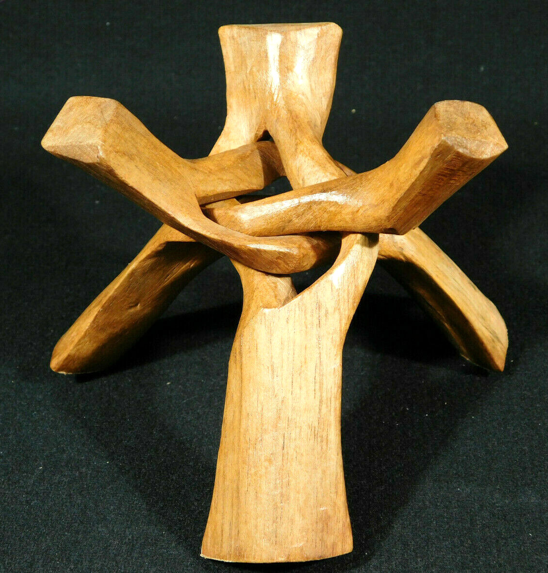 Sphere Stand Solid Wood Folding Handmade Medium Sized gallery