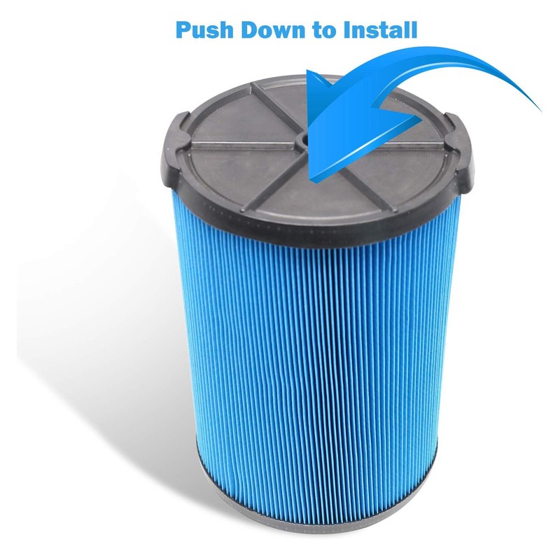 1 Pack VF5000 Vacuum Dust Filter For RIGID Shop Vac 3 Layer 6-20 Gallon Wet Dry gallery