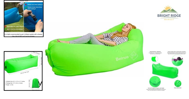 Lightweight Inflatable Sofa Bed for Adults, Water Resistant and Easy to Inflate gallery