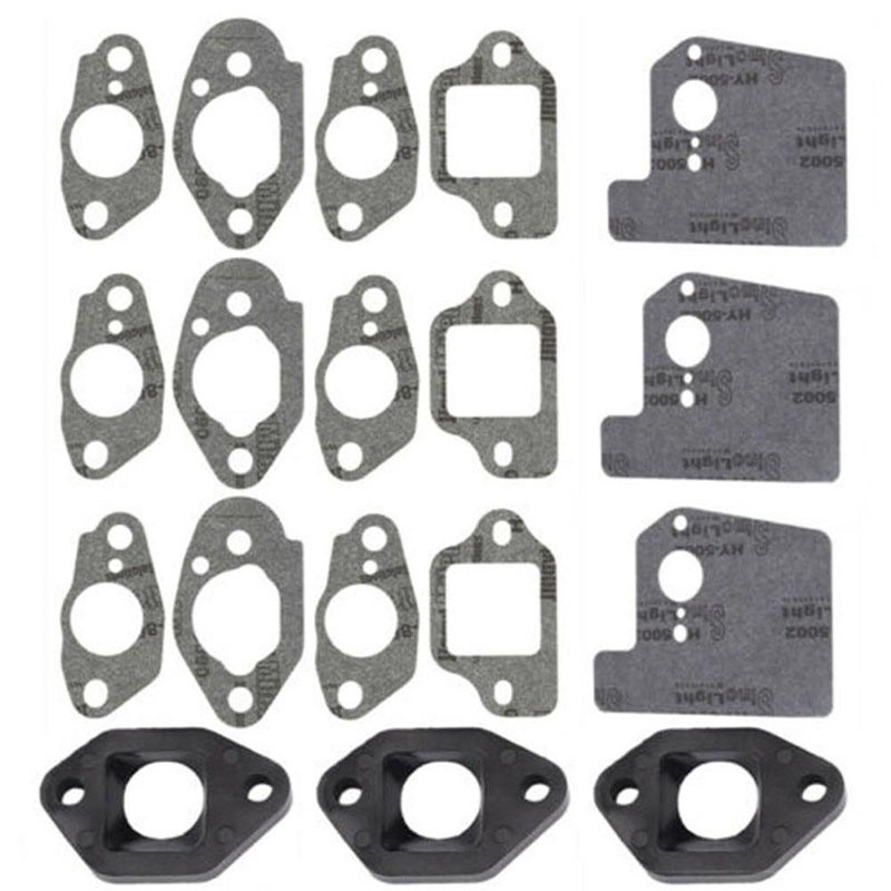 Carburetor Insulator Gasket Set For Honda GCV160 GCV190 16211-ZL8-000 Parts gallery