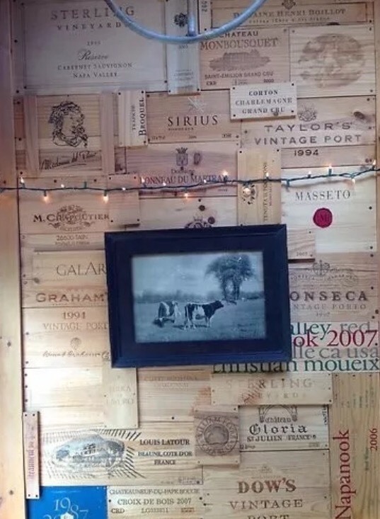 75 Assorted BRANDED WOOD WINE PANELS Different Sizes gallery