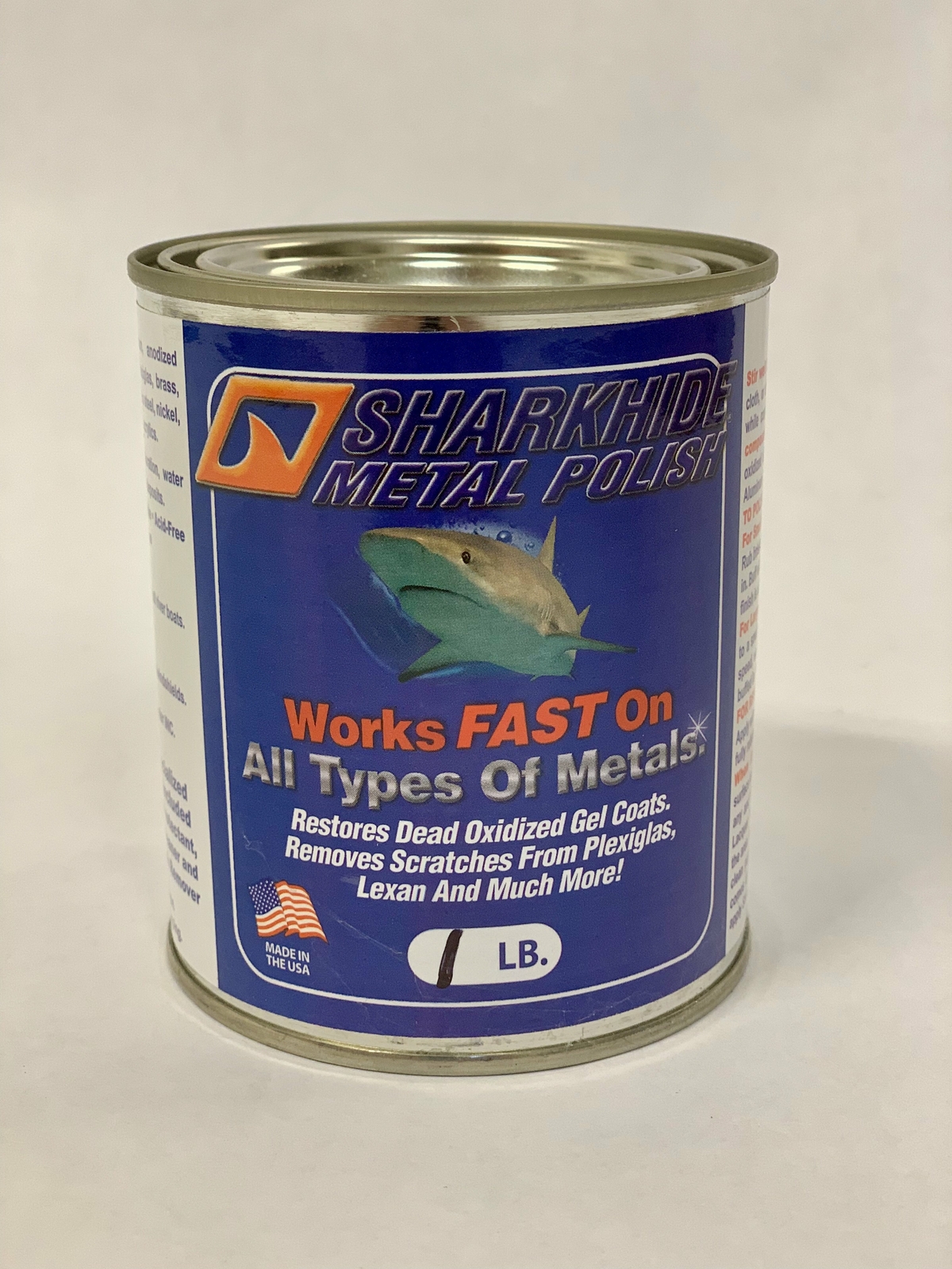 SHARKHIDE Metal Polish 1LB Can gallery