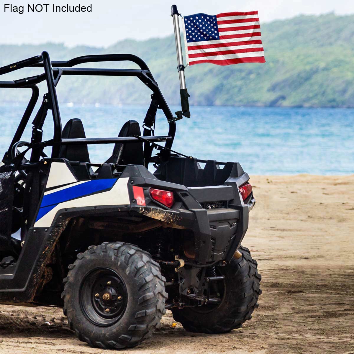 Golf Cart Flag Frame Bracket and Pole Mount Holder gallery