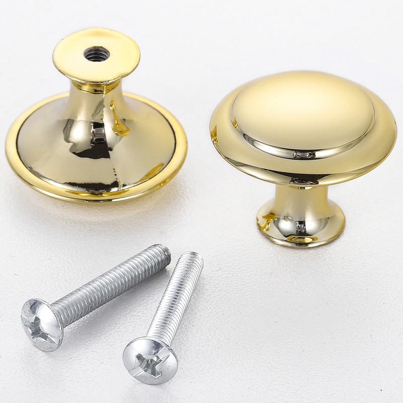 40 PCS Stainless Steel Door Knobs Cabinet Handles Cupboard Drawer Kitchen Pull gallery