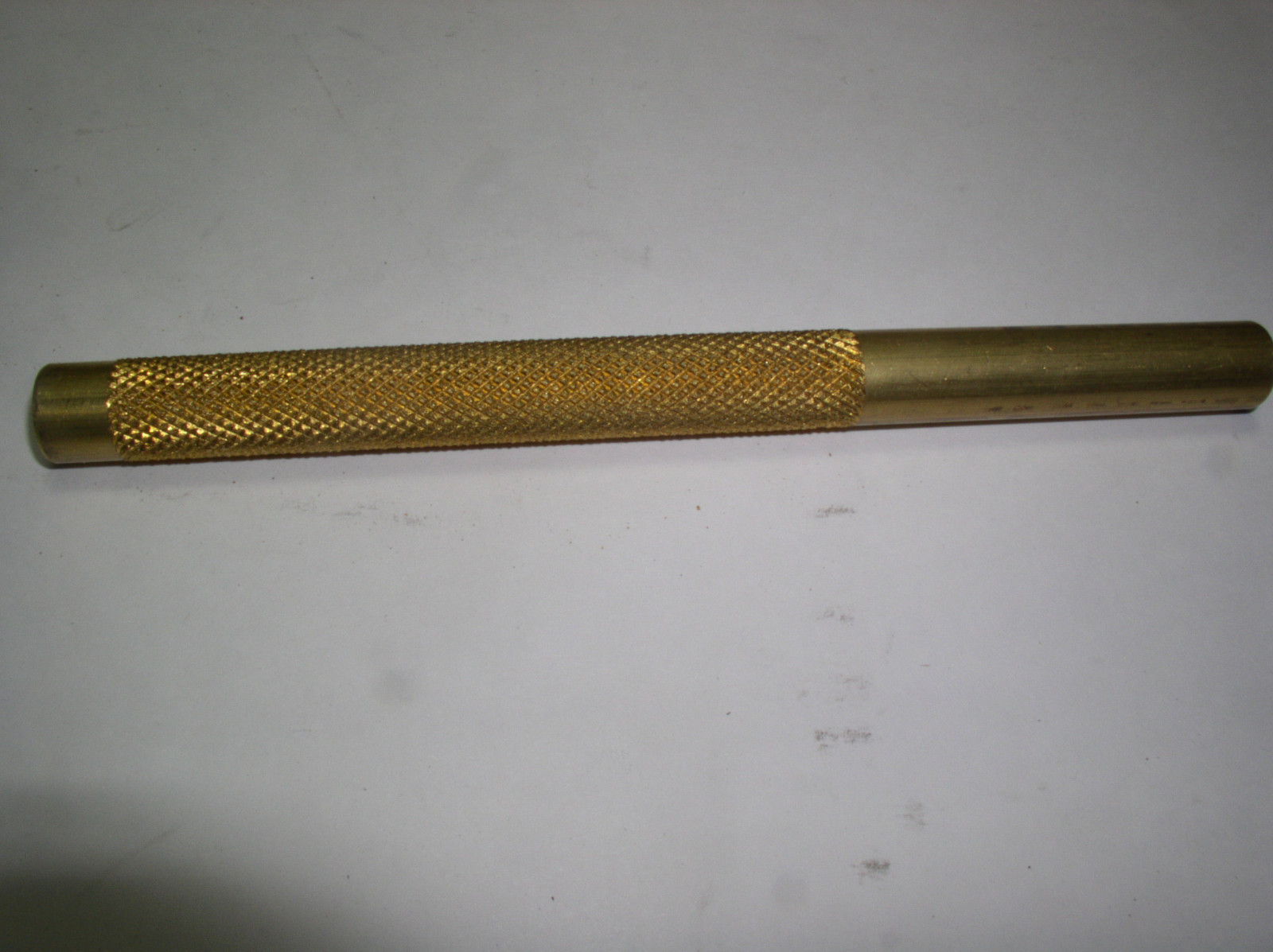 BRASS DRIFT PUNCH 5/8 R0UND 8 " LONG AW58 USA MADE NEW COURSER gallery