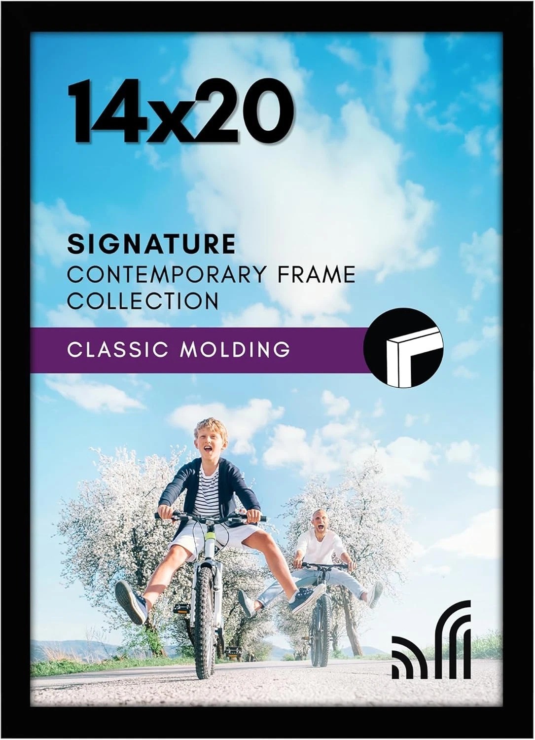14X20 Picture Frame with Polished Plexiglass, Photo Frame for Wall Display Galle gallery