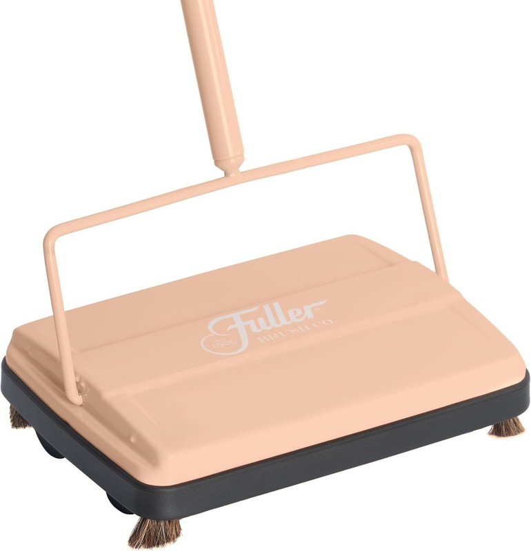 Electrostatic Carpet & Floor Sweeper - Lightweight 9" Path - Effortless Cleaning gallery