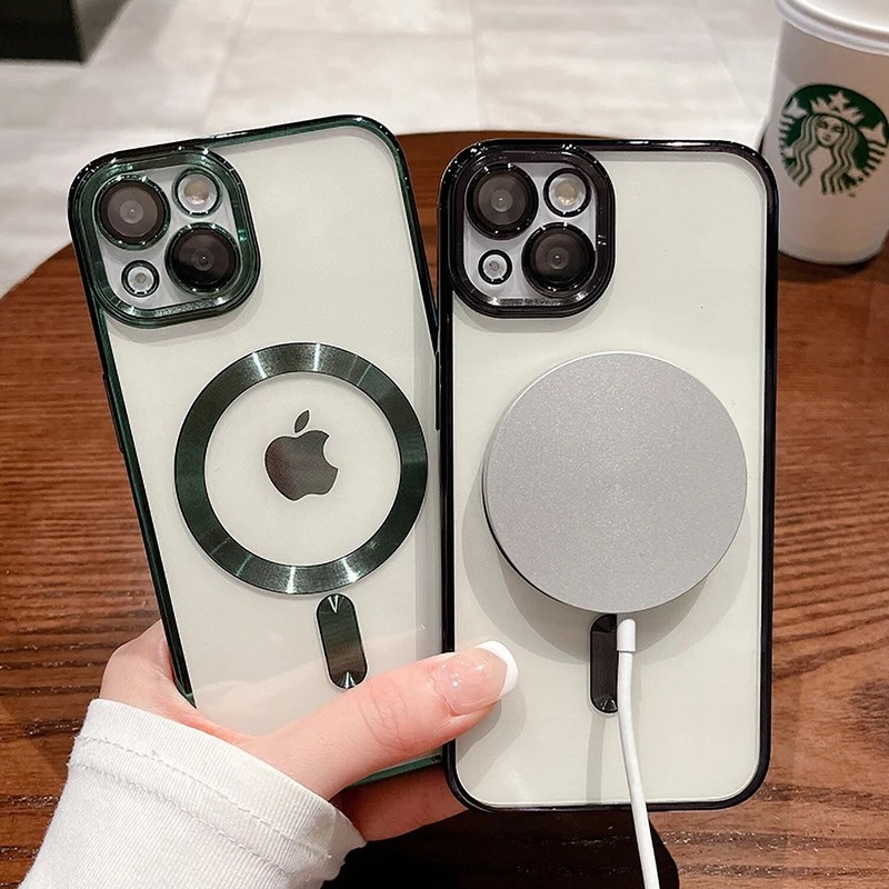 Shockproof Mag Safe Case For iPhone 16 15 14 Pro Max 13 12 11 Camera Lens Cover gallery