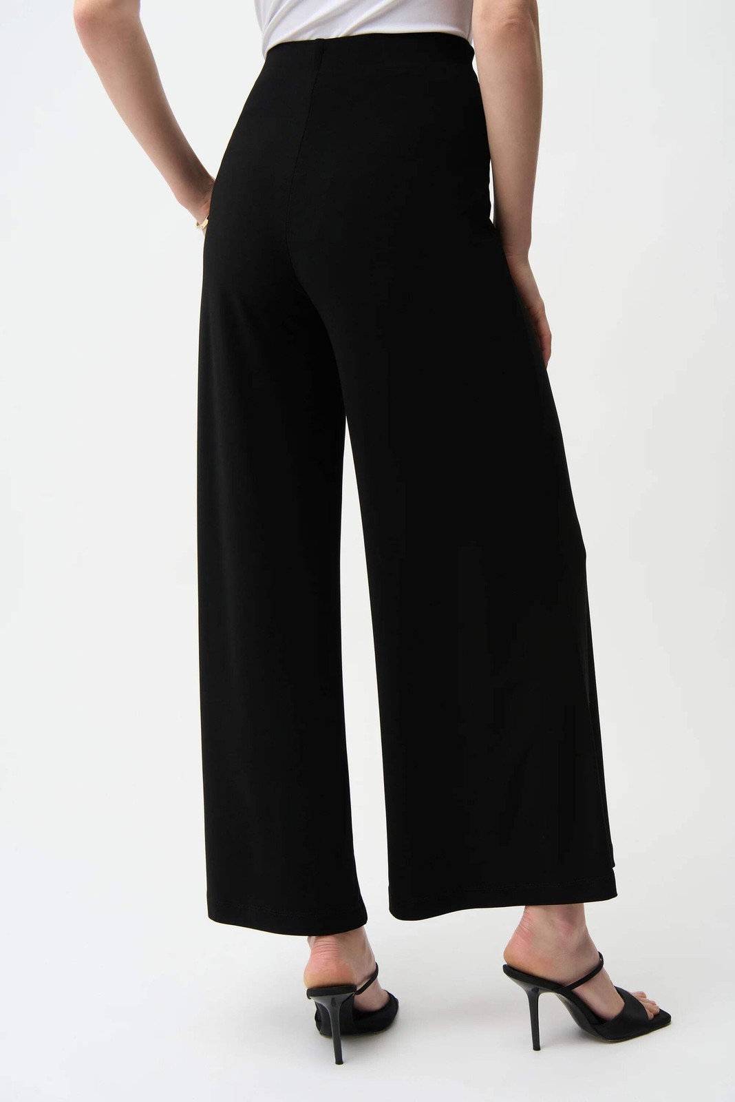 Joseph Ribkoff Black Pull-On Wide Leg Pants 251017S26 gallery