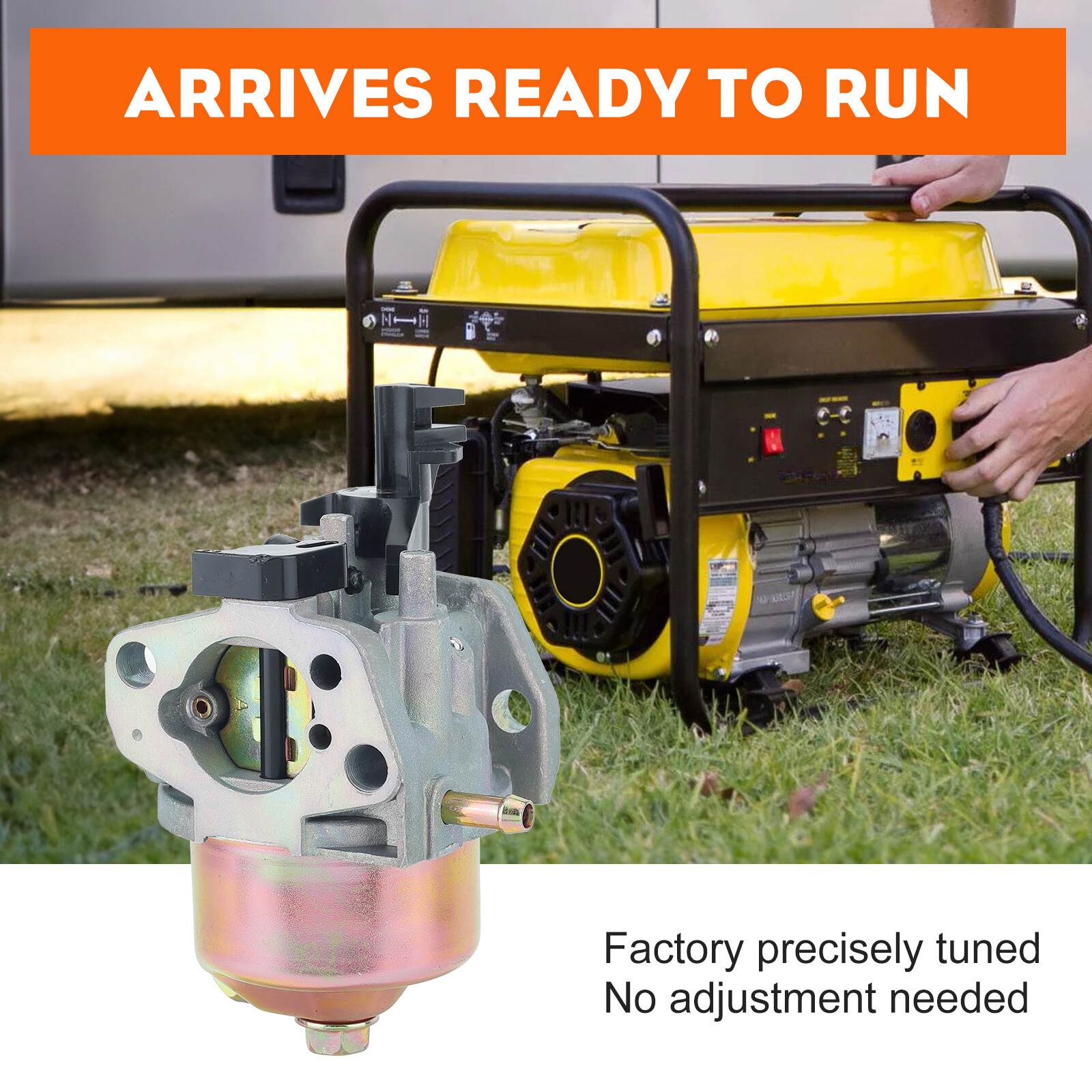 For Champion 3000 3500 4000 Watts Generator Carburetor 6.5HP Gasoline Engine gallery