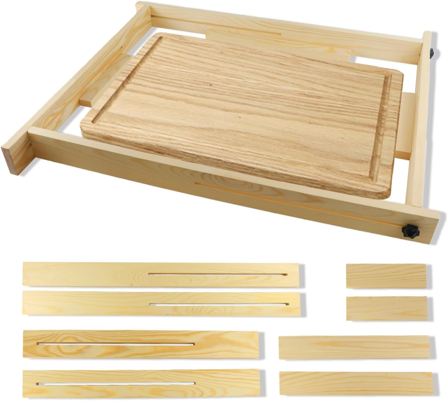 Juice Groove Router Jig – Adjustable Wooden Router Guide with 8 Spacers,Router J gallery