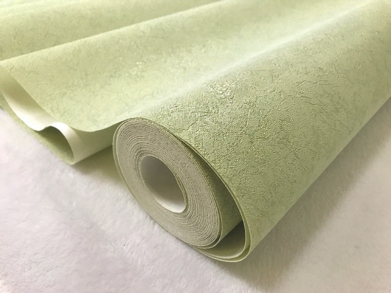 Wallpaper rolls wall coverings green plain modern textured faux plaster textures gallery