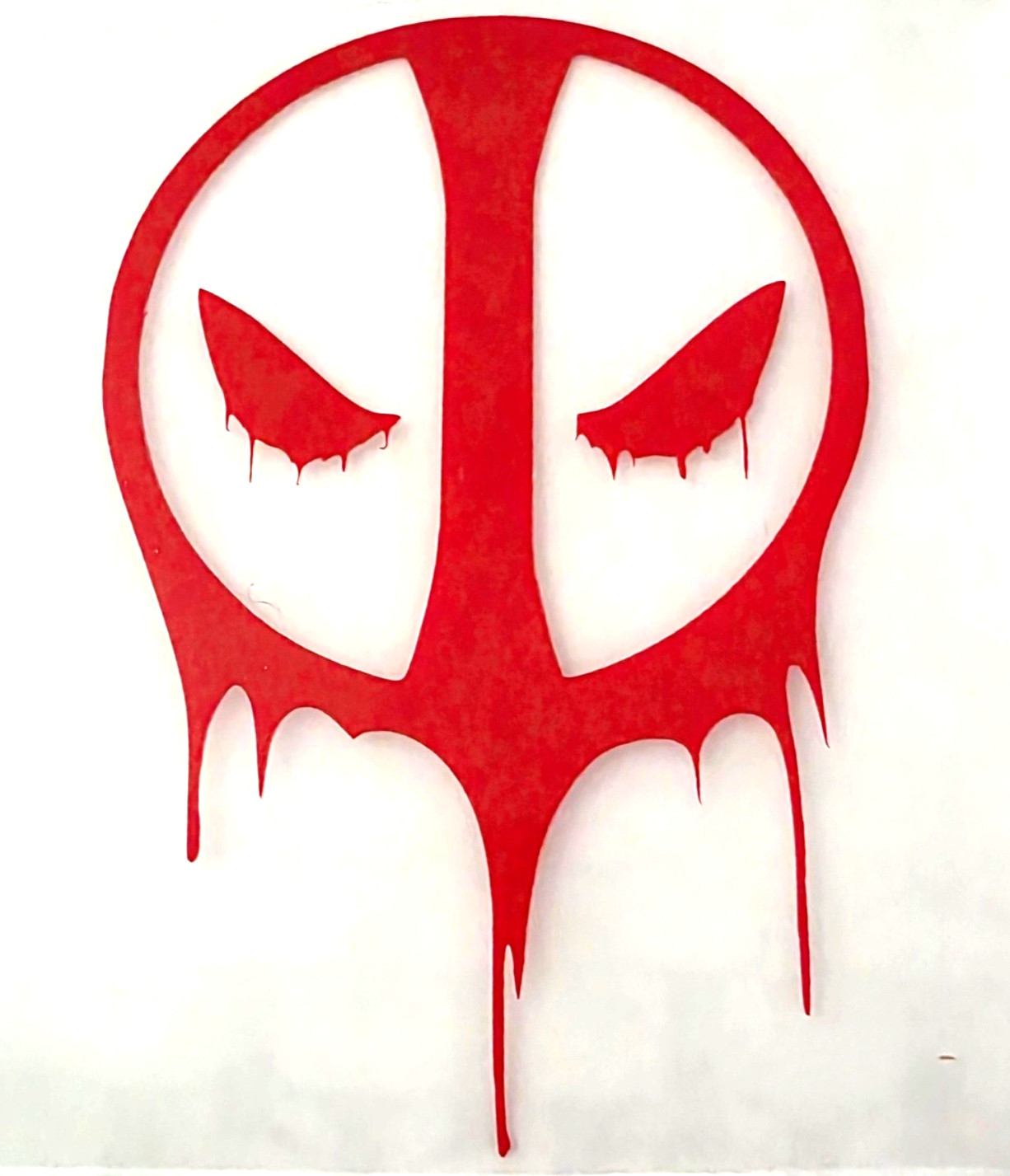 Deadpool Logo Red Color Limited Time Vinyl Decal Sticker 4x4Inches 1/25 gallery