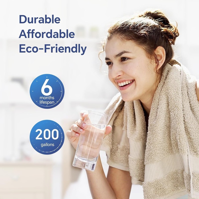Refrigerator Water Filter Replacement for EDR1RXD1 Filter 1 W10295370A 1-Pack US gallery