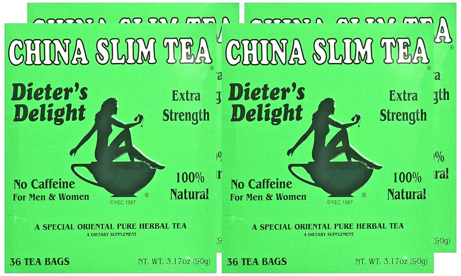 China Slim Herbal Tea Extra Strength -Dieter's Delight 36 Tea Bags - Exp: 2-2026 gallery