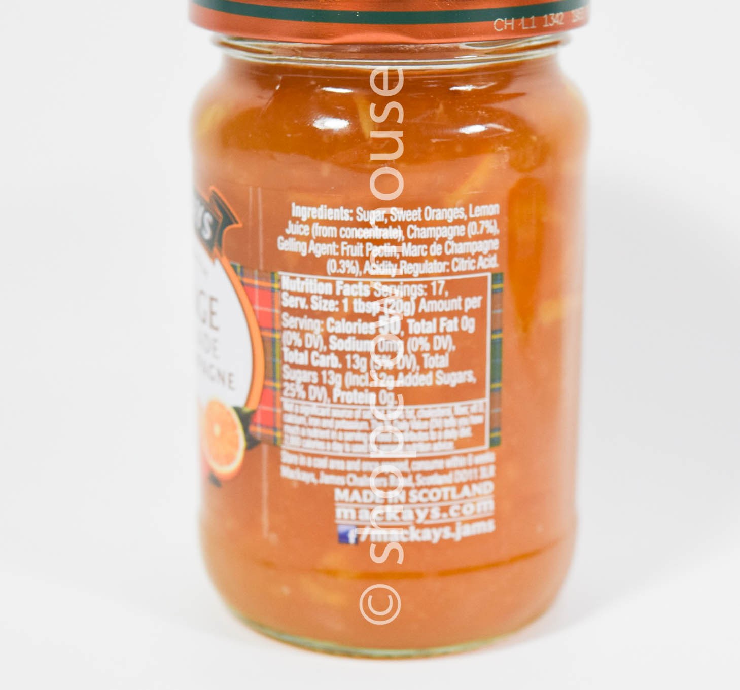 Mackays ORANGE MARMALADE With CHAMPAGNE Gluten Free 12oz 11/2027 gallery