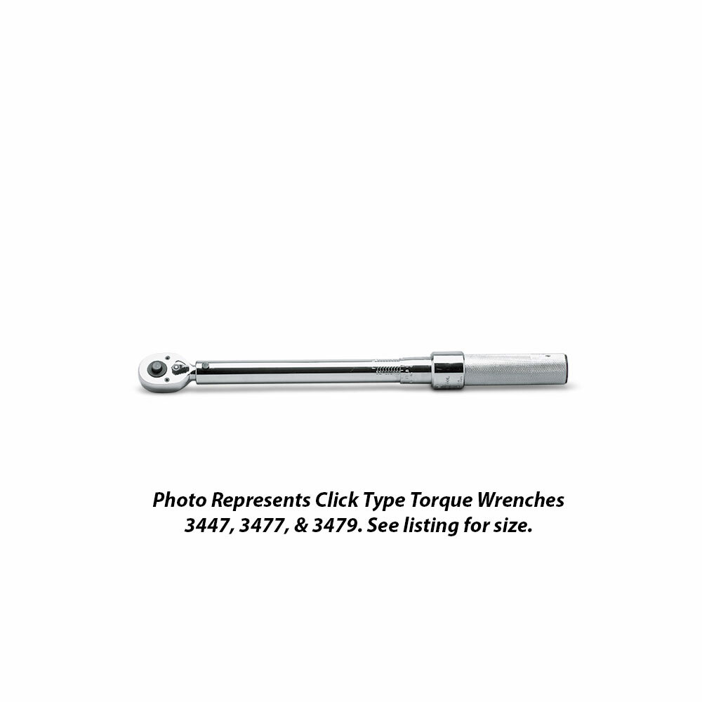 Wright Tool 3447 3/8-Inch Drive Adjustable Torque Wrench 5-75' Lbs. gallery
