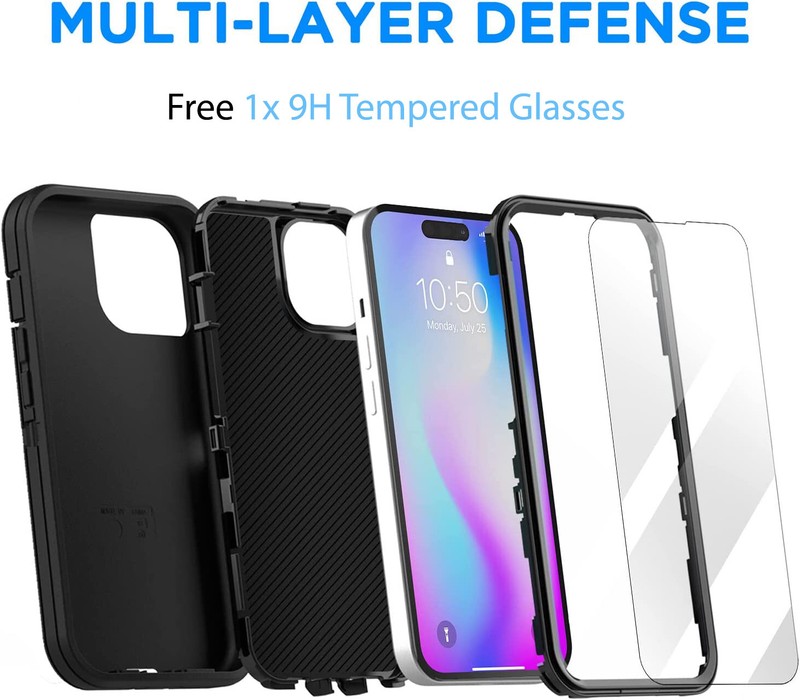 Shockproof Heavy Duty Case For iPhone 16 15 14 Plus 13 12 11 Pro Max Rug Cover gallery