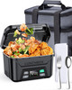 Rechargeable Heated Lunch Box for Men, 1.3L Cordless Electric Lunch Box for Adul gallery
