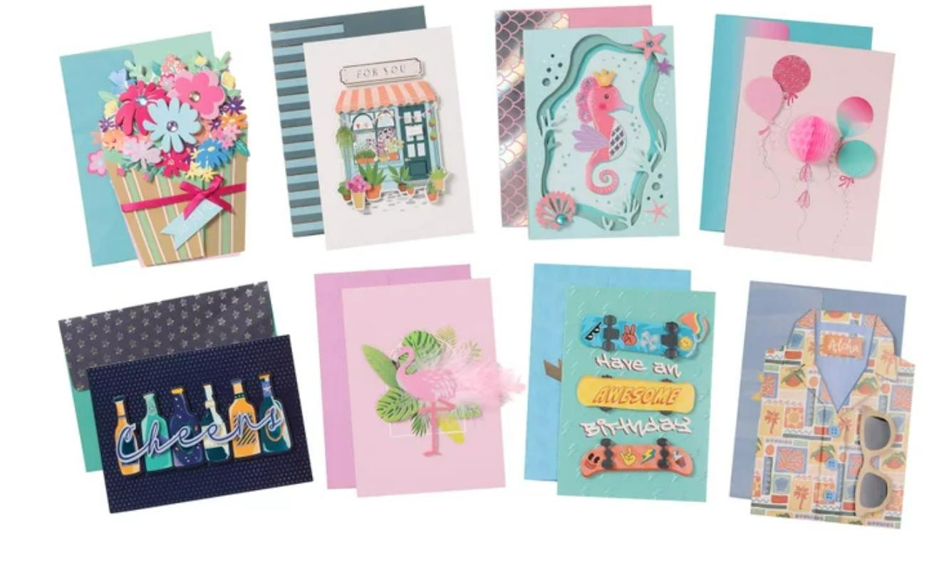 PRO4ALL Hand Crafted All Occasion Greeting Card Collection, 40-count NEW MODEL gallery