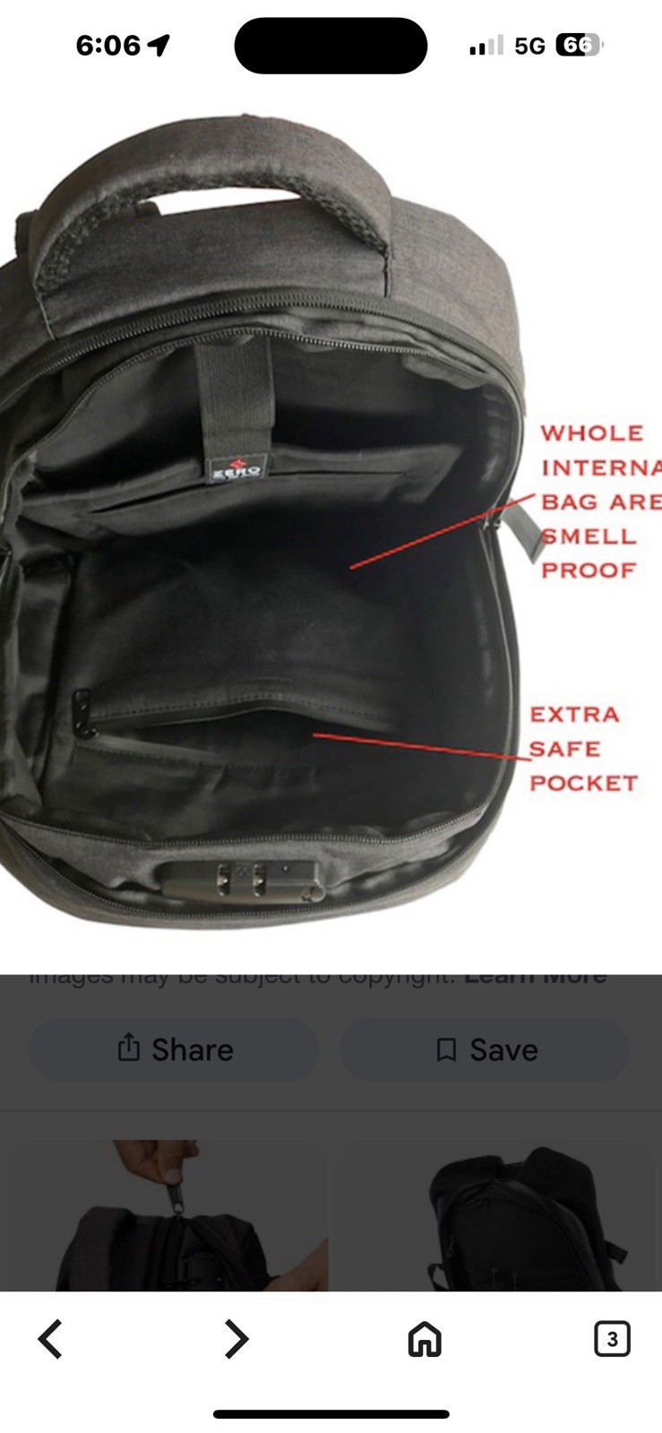 Summit Ridge Backpack Versatile 12”wx18” Hx7”D