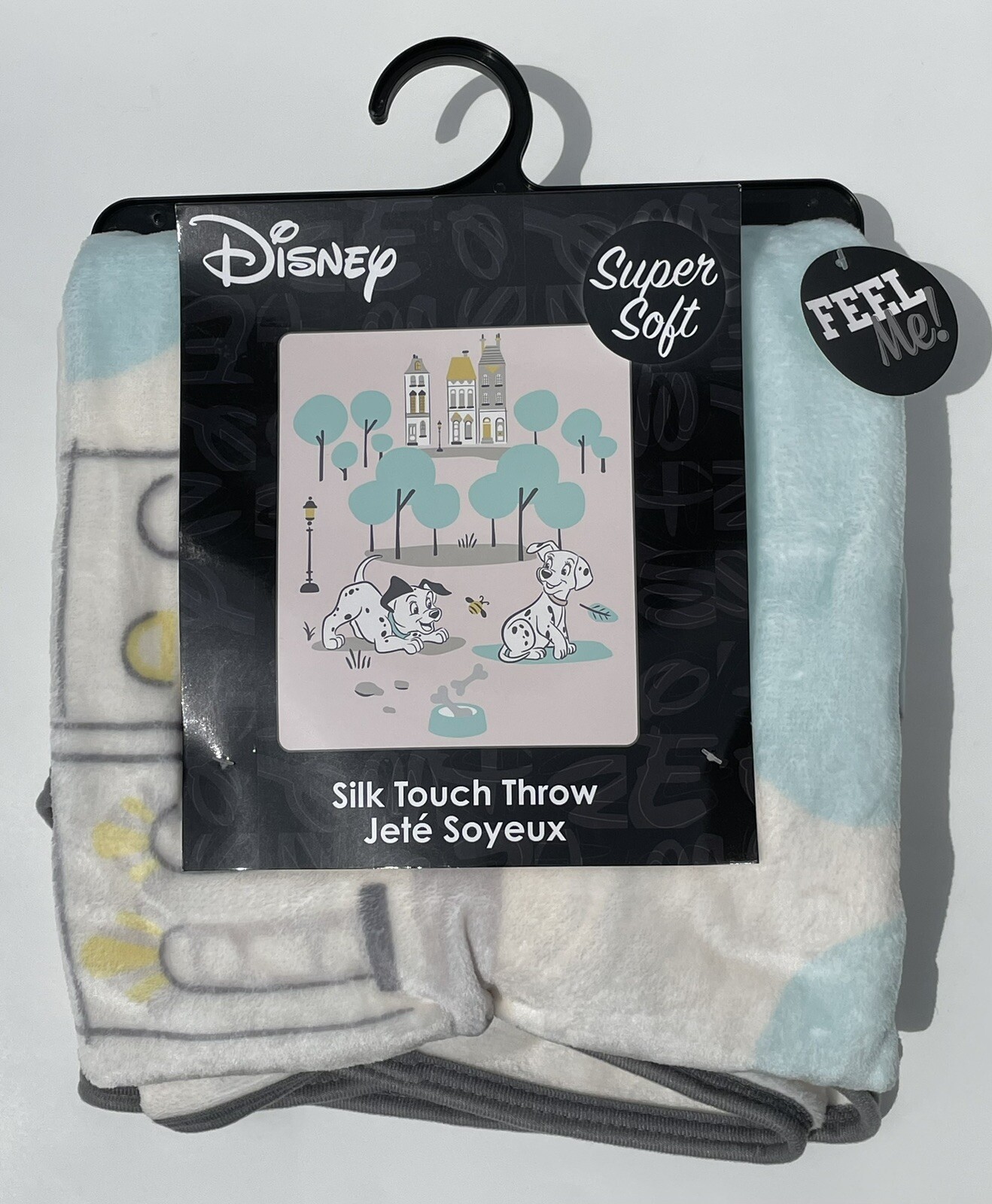 Disney 101 Dalmatians Lucky & Pepper Park Throw Blanket 50" x 60" gallery