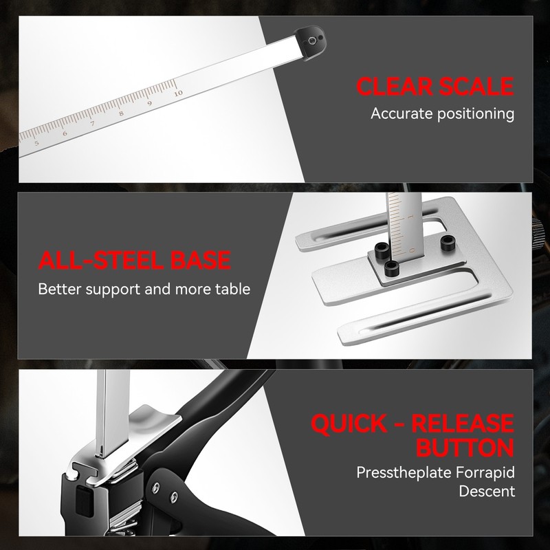 Labor Saving Handle 2 Pack 10 in 440 lbs Construction Jack Lever Arm Lifter gallery