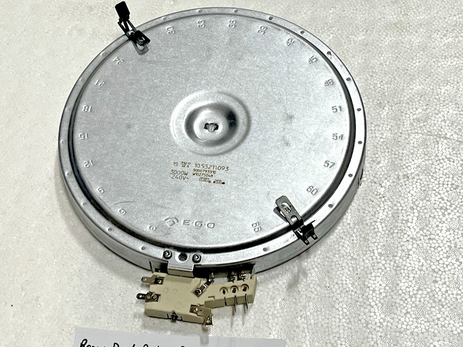 Cooktop Surface Element W10275048, W11517959 for KitchenAid KECC607BBL Z23-29 gallery