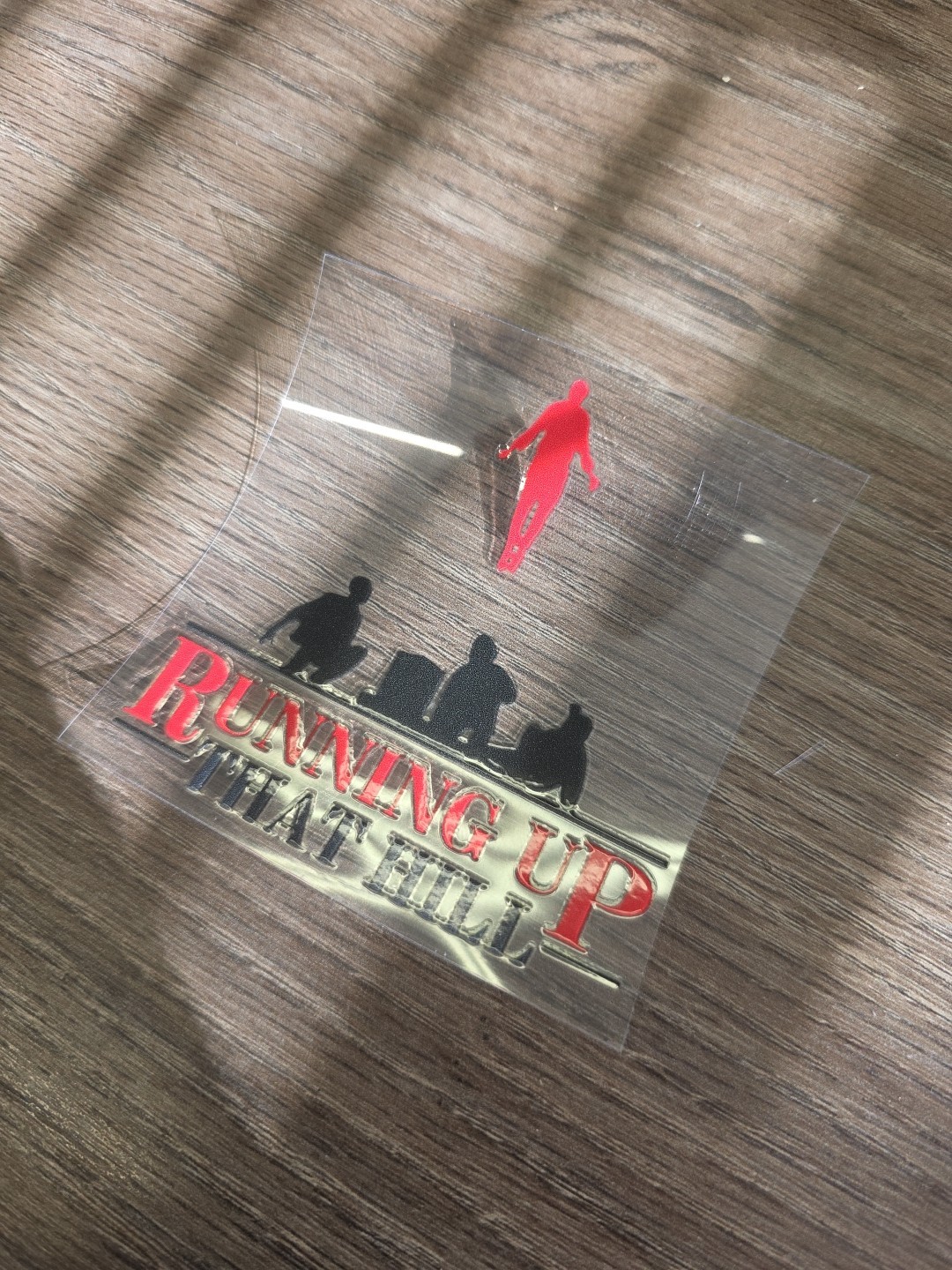 Max Red Stranger Things UV DTF Dcal Sticker Raised Waterproof USA gallery