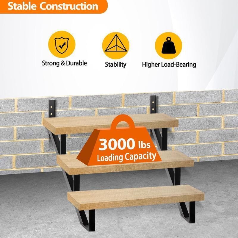 Steel Stair Step Riser 2PC 3 Step Stair Stringers for Deck Steel Stair Stringer gallery