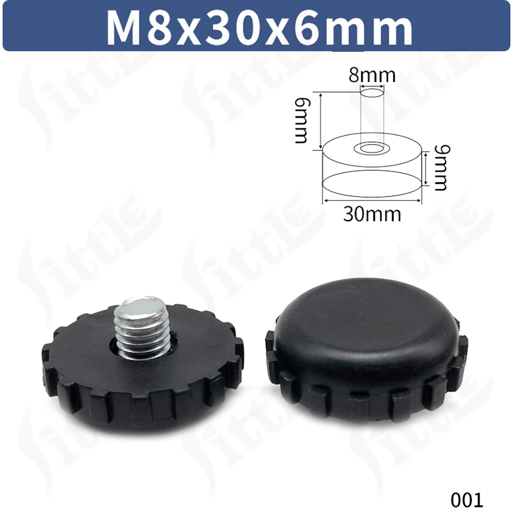 M8 Thread Adjustable Leveler Leveling Feet Furniture Table Cabinet Leg Screws gallery