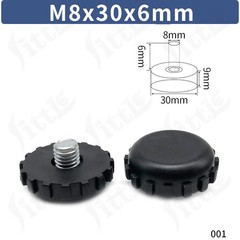 M8 Thread Adjustable Leveler Leveling Feet Furniture Table Cabinet Leg Screws