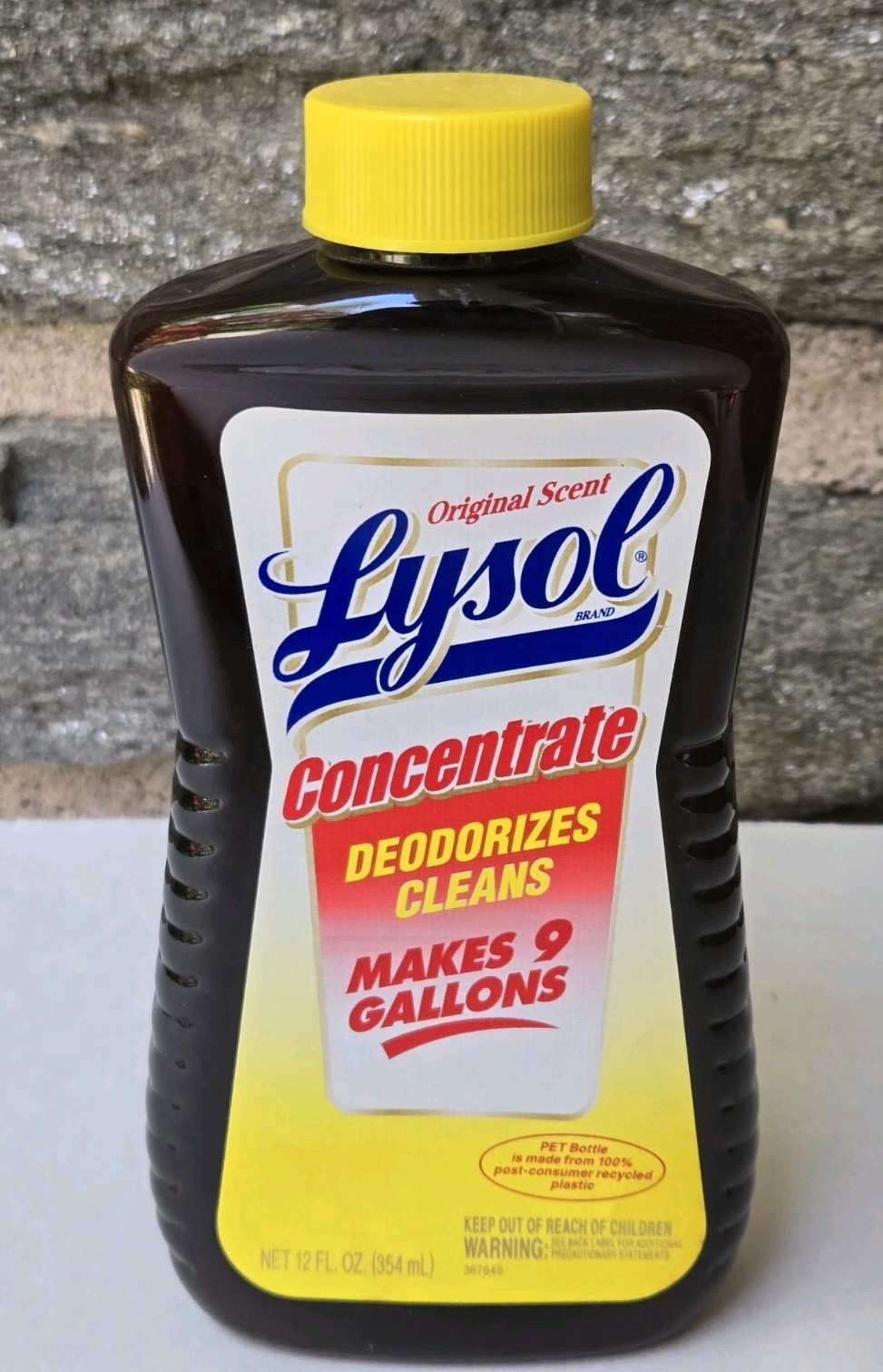 Lysol Original Scent Concentrate Deodorizes, Cleans PARTIAL About 90% Of 12 Oz gallery