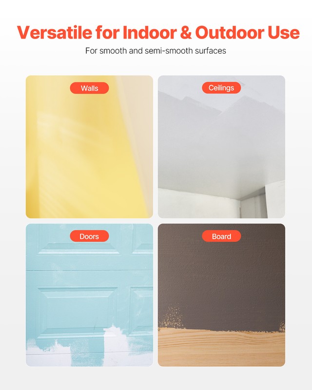 Paint Roller Covers 12 Pack 9" Roller Covers Kit 3/8" Naps for Painting Walls gallery