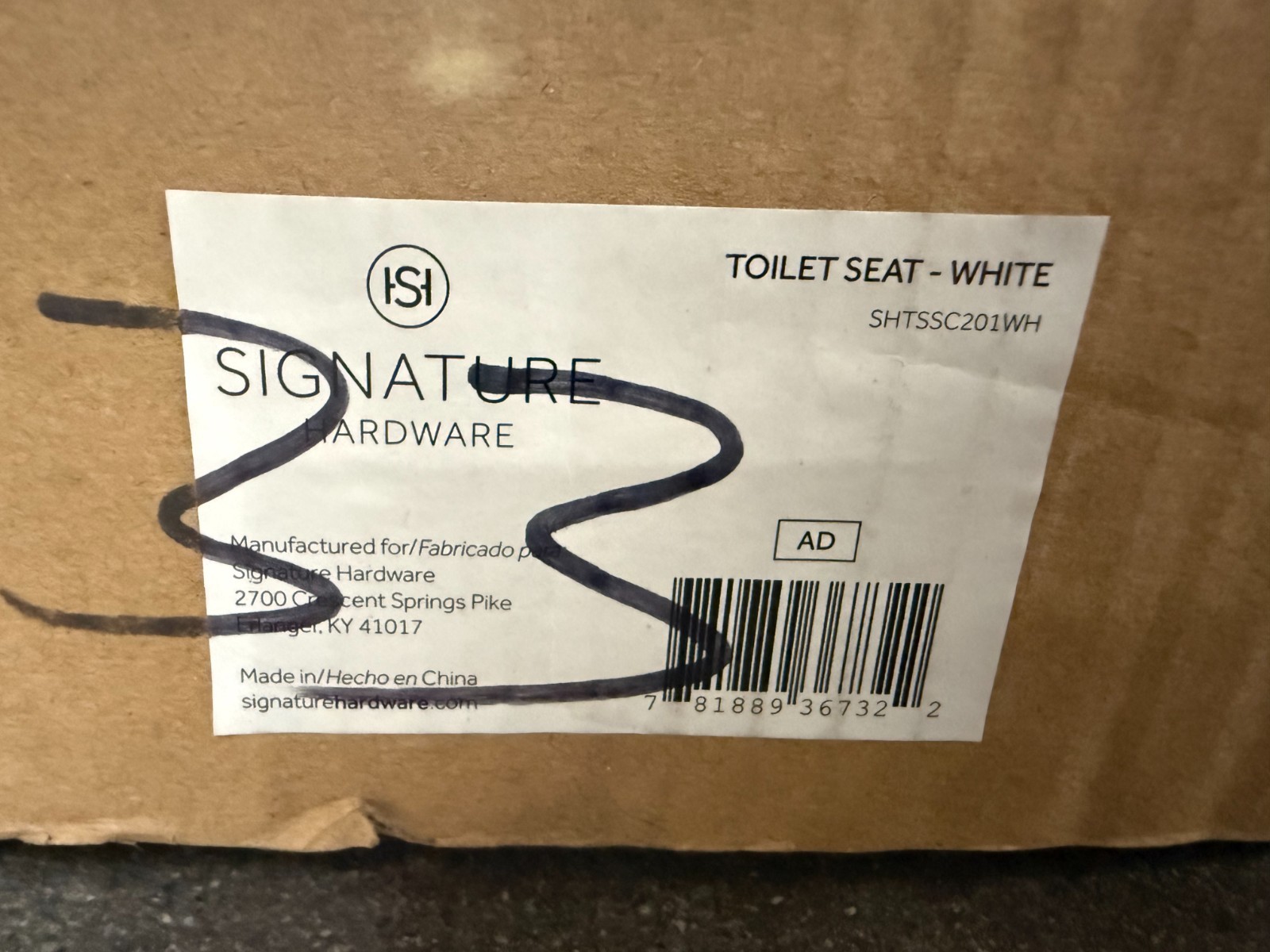 Signature Hardware SHTSSC201WH Bradenton Elongated Toilet Seat – White gallery