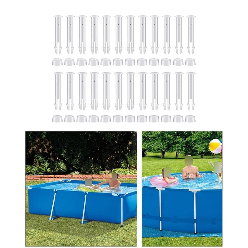 Replacement Joint Pins & Rubber Seals for Rectangular Pools Easy Setup gallery