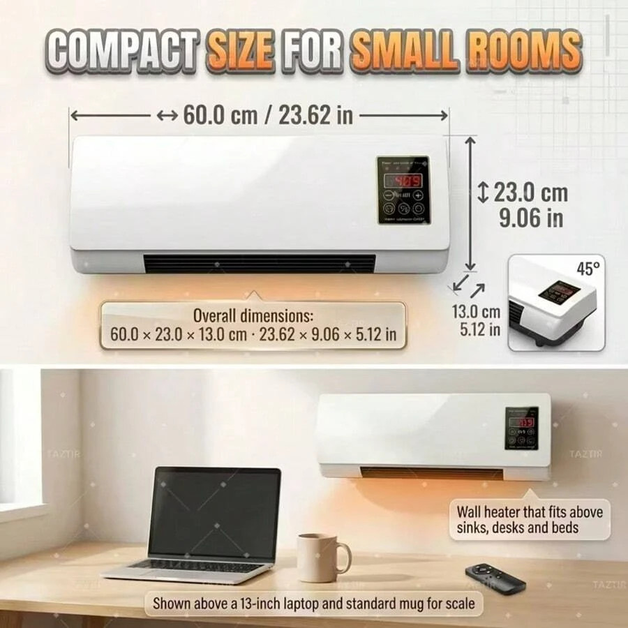 Smart Wall Air Conditioner & Heater Portable 2-In-1 Unit For Efficient Climate gallery