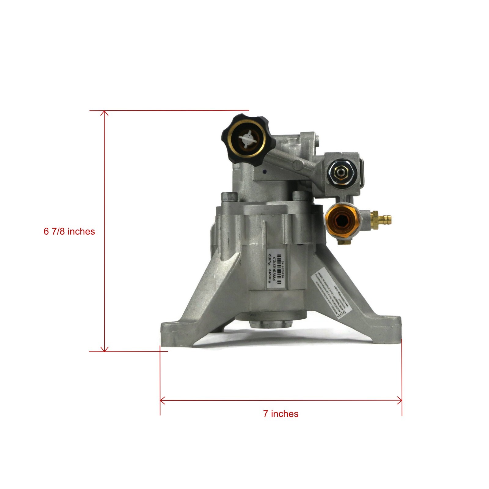 Used - 2800PSI POWER PRESSURE WASHER PUMP, 2.3GPM, 308653052 Fits Many Models gallery