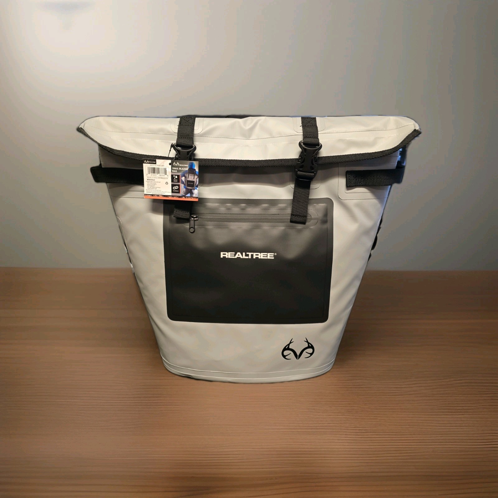 REALTREE Trail Blazer Bag  Waterproof Durable Gray Hiking Backpack