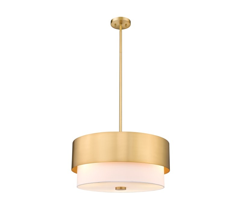 Z-Lite 495P18-MGLD Counterpoint Pendant, 3-Light 180 Total Watts, Modern Gold gallery