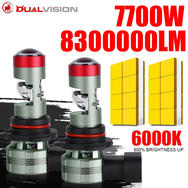 LED 8300000LM Canbus Car Bulb Projector Lens CSP H7 H4 H11 H9 1:1 Mini Auto Lamp gallery