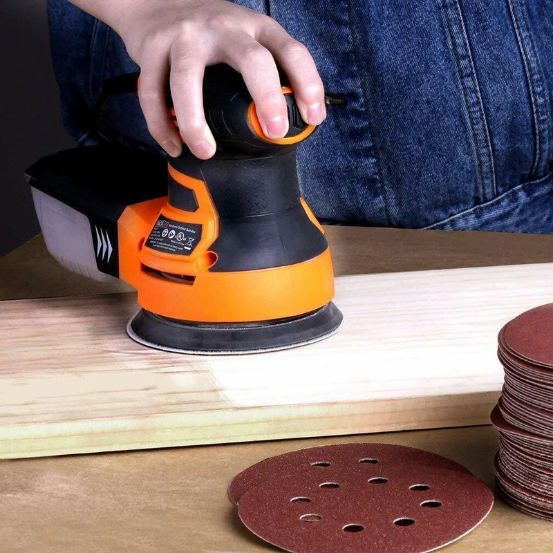 5inch 8-Hole Hook Loop Sanding Discs 40-240 Grit Orbital Sandpaper gallery