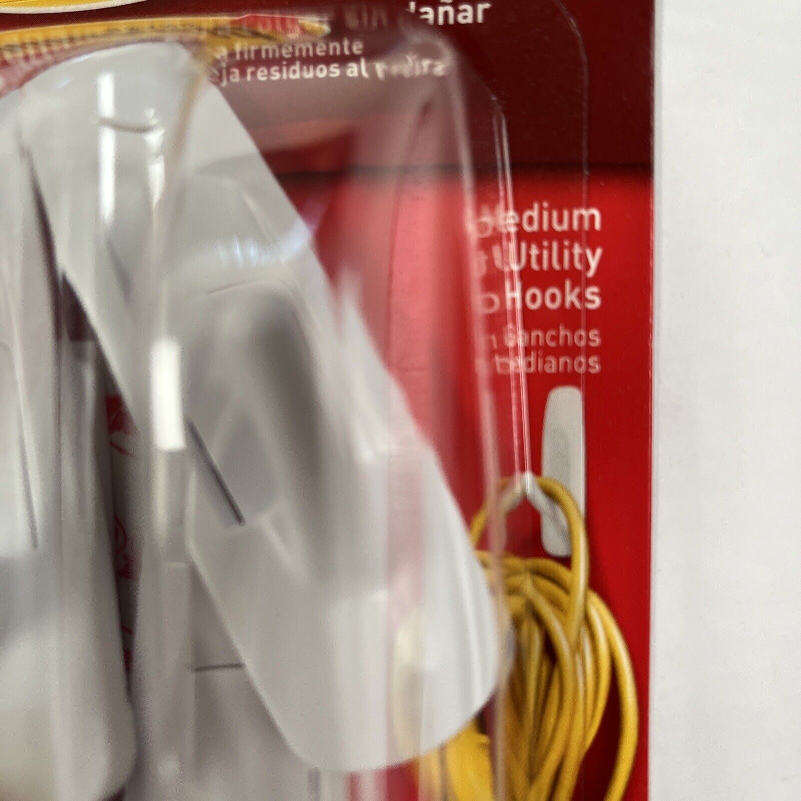 Command Wall Hooks Damage Free 6 Hooks Holds 3 Lbs Medium White 17001-6ES gallery